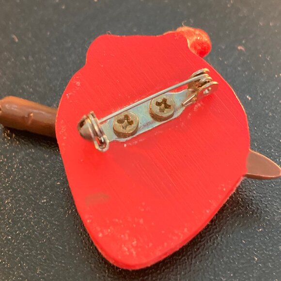 🖤🧛 Anatomical Heart Pin/Brooch Vintage Salem Buffy the Vampire Slayer Relic 🩸 - Picture 2 of 2